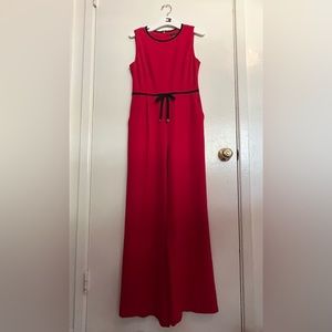 EUC Lady in Red Tommy Hilfiger Jumpsuit ❤️